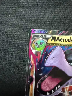 PokÃ©mon TCG Mega-Aerodactyl-EX Black Star Promo Card XY XY98 Holo - Image 2