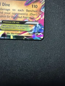 PokÃ©mon TCG Mega-Aerodactyl-EX Black Star Promo Card XY XY98 Holo - Image 4