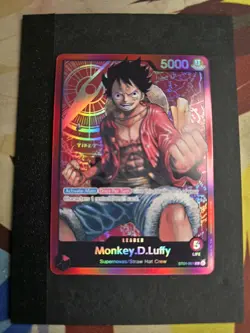 Monkey D Luffy ST01-001 L Straw Hat ST-01 Start Deck ONE PIECE Card - Image 1