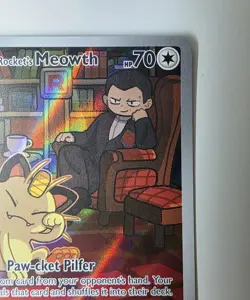 PokÃ©mon TCG Team Rockets Meowth Card 203/182 Destined Rivals Set (2/2 I Have) - Image 5