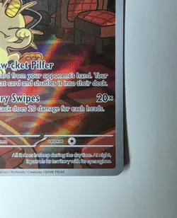 PokÃ©mon TCG Team Rockets Meowth Card 203/182 Destined Rivals Set (1/2 I Have) - Image 4