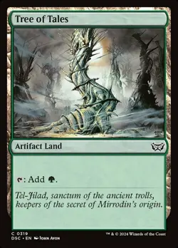 4 x Tree of Tales - Commander: Duskmourn: House of Horror - NM-Mint - MTG - Image 1