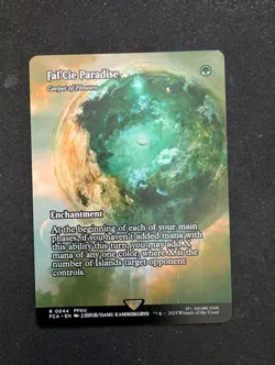 Fal'Cie Paradise / Carpet of Flowers 0044 Borderless FCA Final Fantasy MtG NM - Image 1