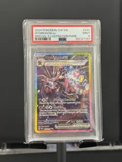 2024 POKEMON SSP EN-SURGING SPARKS SPECIAL ILLUSTRATION RARE HYDREIGON EX PSA 9 - Image 1