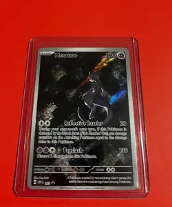PokÃ©mon TCG Mewtwo Holo 52 Black Star Promo Card NM  - Image 4