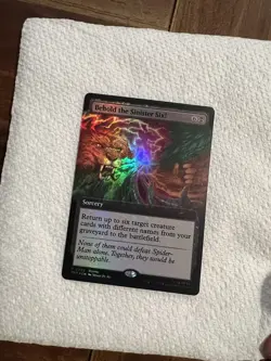 Pax West 2025 FOIL Behold The Sinister Six! MTG Spiderman Promo Card - Image 8