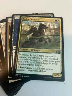 MTG Lot of 17 Elf Satyr Creature Cards Mixed Sets Tribal EDH Commander Deck Bulk - Image 2
