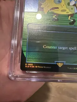 MTG Counterspell (1933) *RAINBOW FOIL* SECRET LAIR: SpongeBob CGC 10 Gem Mint ðŸ”¥ - Image 4