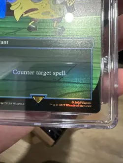 MTG Counterspell (1933) *RAINBOW FOIL* SECRET LAIR: SpongeBob CGC 10 Gem Mint ðŸ”¥ - Image 5