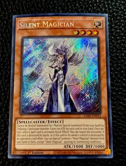 Silent Magician RA02-EN012 Yugioh 1st Edition Secret Rare NM - Image 1