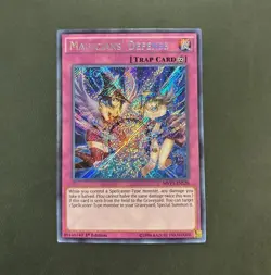 Yugioh Magiciansâ€™ Defense MVP1-ENS28 Secret Rare 1st Ed NM - Image 1