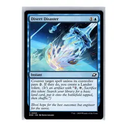 4X Divert Disaster #55 Regular Common Instant MTG 25 Edge of Eternities (EOE) 4X - Image 1