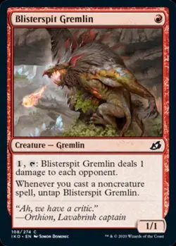 Blisterspit Gremlin - Near Mint MTG Ikoria: Lair of Behemoths - Image 1