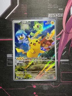 Pikachu - 027(Pokemon Center Exclusive)027 Sv: Scarlet & Violet Promo Cards Holo - Image 1