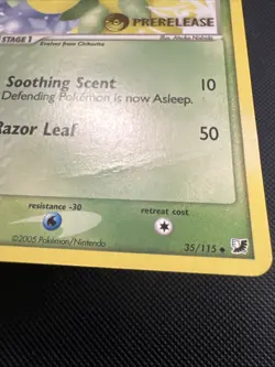Bayleef - (Prerelease) 35/115 Nintendo Regular Pokemon - Image 3