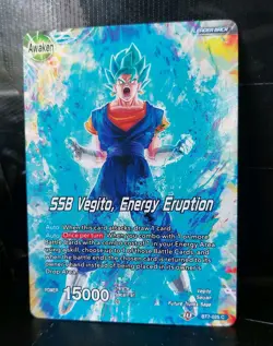 Dragon Ball Super Card Game Son Goku & Vegeta   SSB Vegito, Energy Eruption... - Image 1