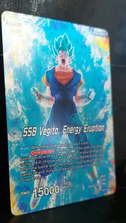 Dragon Ball Super Card Game Son Goku & Vegeta   SSB Vegito, Energy Eruption... - Image 2