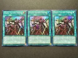 3x Triple Tactics Thrust | RA03-EN072 | Super Rares | NM | 1st Ed | YuGiOh! - Image 1