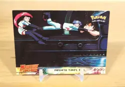 Meowth Times Two #23 - Non Holo Topps Movie Card - Image 1