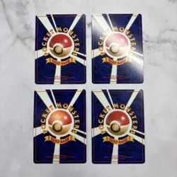 Pokemon Card Old Back Ghost Sonance Set Of 4 - Image 6