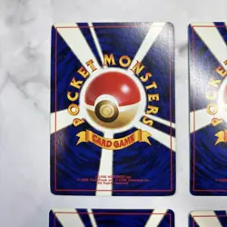 Pokemon Card Old Back Ghost Sonance Set Of 4 - Image 7