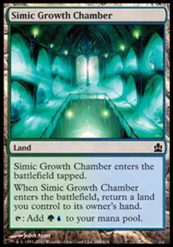 Simic Growth Chamber - Light Play MTG Commander - Image 1