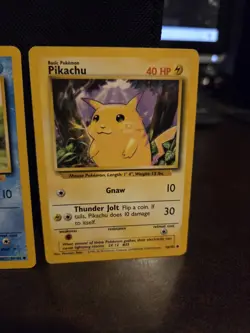 Pokemon TCG Base Set Starters - Pikachu Bulbasaur Charmander Squirtle WOTC ðŸŒŸðŸŒŸ - Image 5