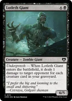 Lotleth Giant - Light Play MTG Commander Masters - Image 1