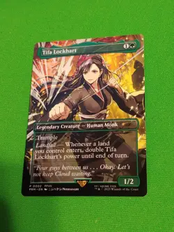 MTG Magic Non-Foil PTQ Promo Tifa Lockhart MagicCon Las Vegas NM - Image 2