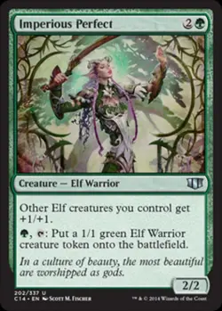Imperious Perfect - Light Play MTG Commander 2014 Edition - Image 1
