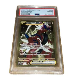 PSA 8 PokÃ©mon TCG Koraidon ex Scarlet & Violet 254/198 Holo Hyper Rare - Card - Image 1