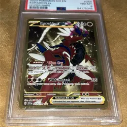 PSA 8 PokÃ©mon TCG Koraidon ex Scarlet & Violet 254/198 Holo Hyper Rare - Card - Image 11