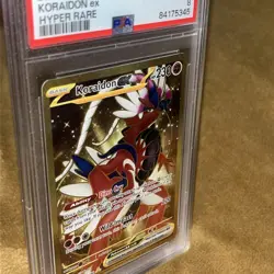 PSA 8 PokÃ©mon TCG Koraidon ex Scarlet & Violet 254/198 Holo Hyper Rare - Card - Image 8