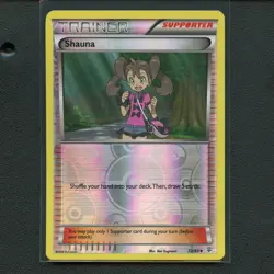 PokÃ©mon TCG Shauna 72/83 XY Generations Reverse Holo Uncommon Card EN-LP 2016 - Image 1
