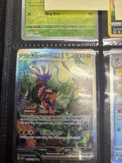 PokÃ©mon TCG Koraidon EX Scarlet & Violet Special Illustration Rare Card 247/198 - Image 1