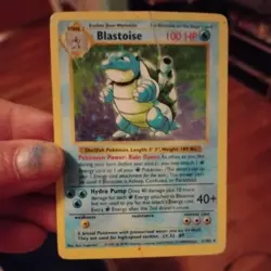 Blastoise 2/102 Base Set 1ST EDITION THICK STAMP BGS 9.5 GEM MINT POKEMON CARD - Image 1