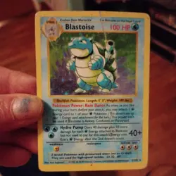 Blastoise 2/102 Base Set 1ST EDITION THICK STAMP BGS 9.5 GEM MINT POKEMON CARD - Image 2