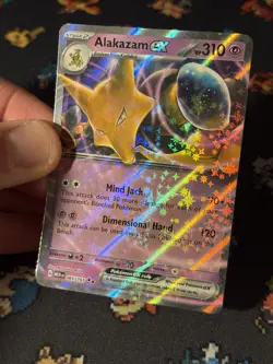PokÃ©mon Cards Alakazam ex 065/165 Ultra Rare Pokemon 151 - (NM) - Image 2