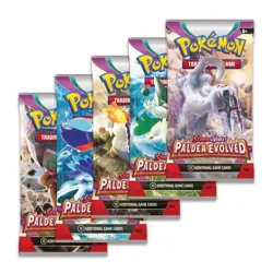 Pokemon Paldea Evolved Sealed Booster Packs (X5) - Full Art Set - Image 1