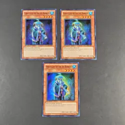 Yugioh TCG - 3x Strategist of the Ice Barrier - HA04-EN052 - NM - 1st - 2011 - Image 2