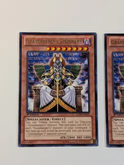Yugioh TCG - 2x Gravekeeper's Visionary - LCJW-EN259 - LP + NM - 1st Edition - Image 3