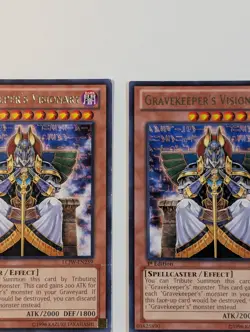 Yugioh TCG - 2x Gravekeeper's Visionary - LCJW-EN259 - LP + NM - 1st Edition - Image 4