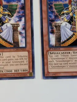 Yugioh TCG - 2x Gravekeeper's Visionary - LCJW-EN259 - LP + NM - 1st Edition - Image 7