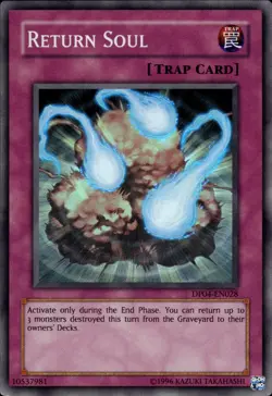 Return Soul - Super Rare DP04-EN028 - LP - YuGiOh - Image 1