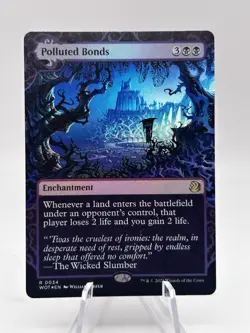 Polluted Bonds 0034 Foil Wilds of Eldraine: Enchanting Tales WOT MTG NM - Image 1