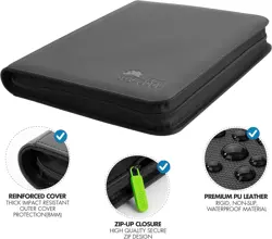 Toploader Binder, Trading Card Binder Storage, 252 9 Pocket Top Loader Binder... - Image 4