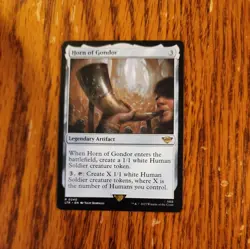 Horn of Gondor the Lord of the Rings: Tales of Middle-Earth NM Regular MTG - Image 1