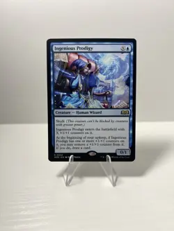 Ingenious Prodigy NM RARE Wilds of Eldraine [WOE] MTG #0056 Near Mint Regular - Image 1