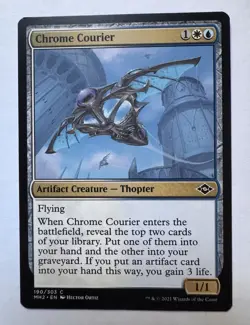 Chrome Courier (190) Modern Horizons 2 MH2 MTG Magic - Image 1