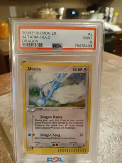 Pokemon Altaria EX Dragon PSA 9 Holo Rare #2 Mint - Image 1